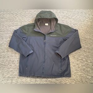 Men’s Columbia Soft Shell Jacket Size Large